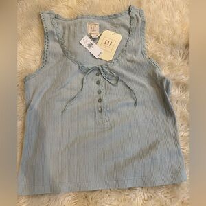 Gap x Doen pointelle tank top